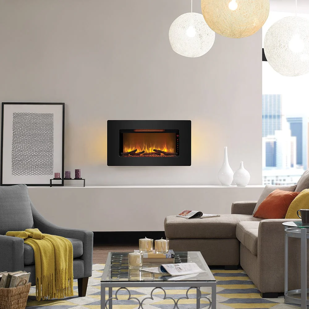 ClassicFlame 36-In Elysium Infrared Wall Hanging/Tabletop Electric Fireplace
