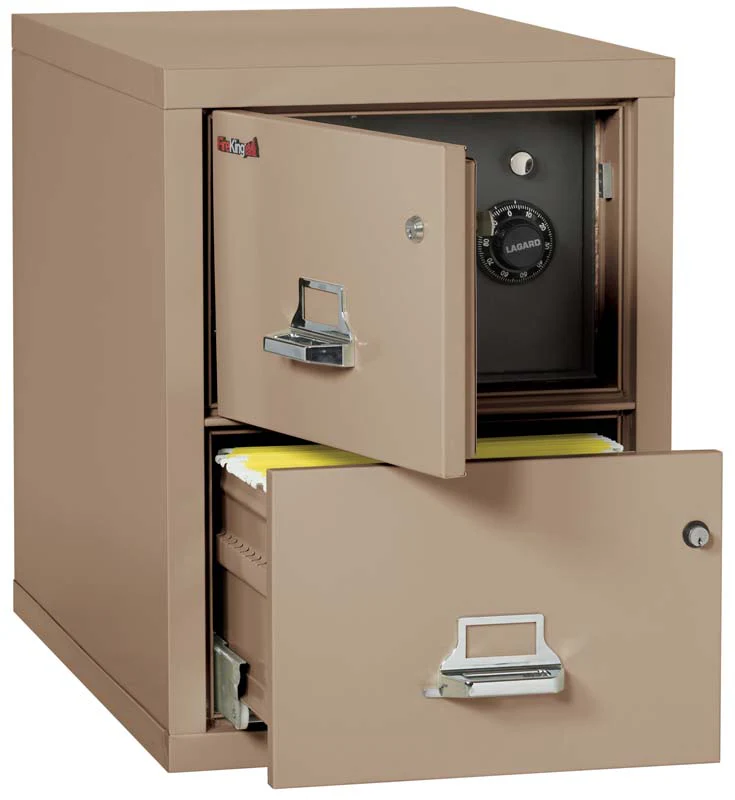 FireKing 2-2131-CSF 2 Drawer Legal Safe In A Fire File Cabinet