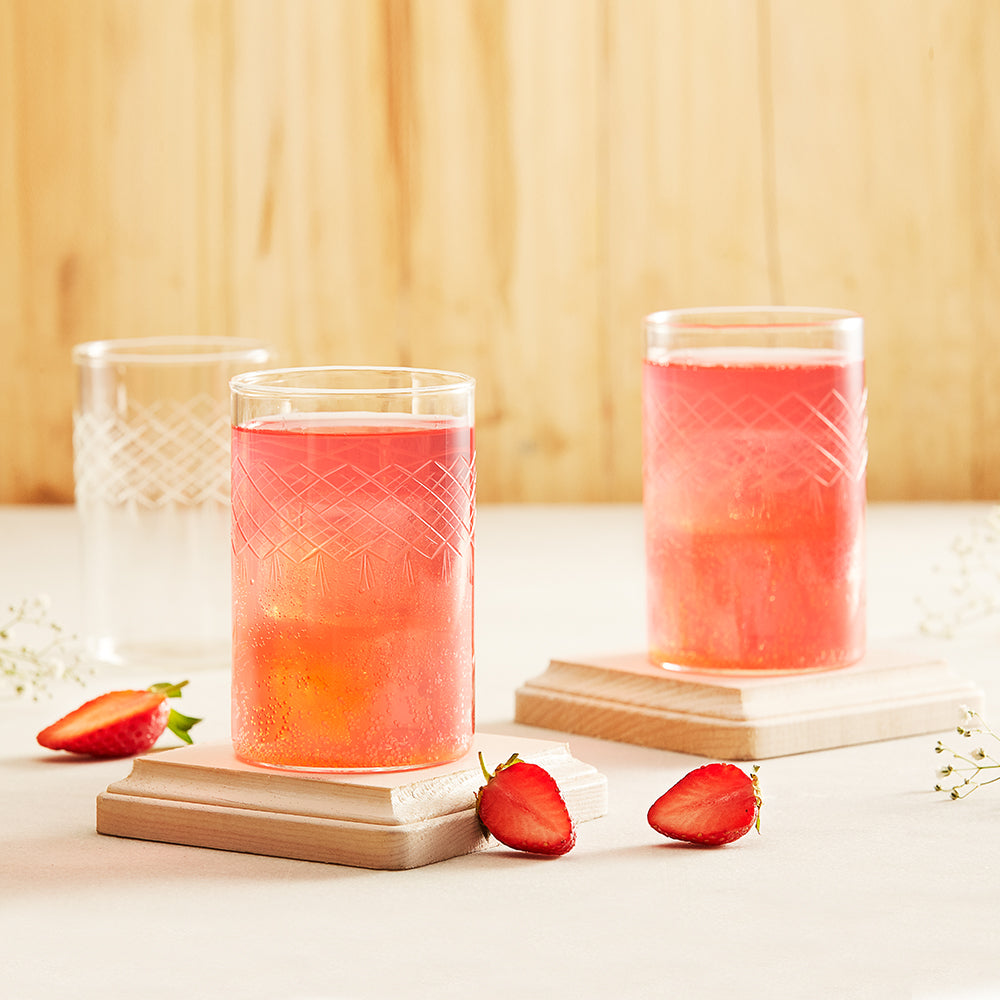 Borosil Bracelet Glass, Set of 6, 295ml