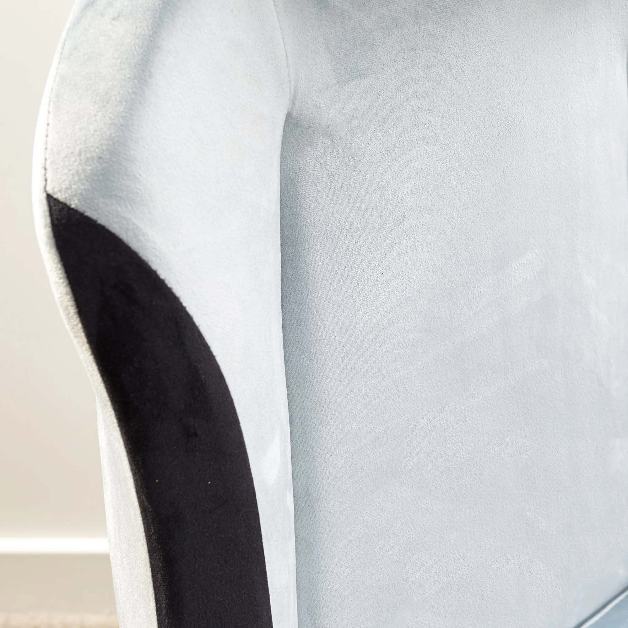 Messina Ergonomic PC Office Gaming Chair - Fabric Silver