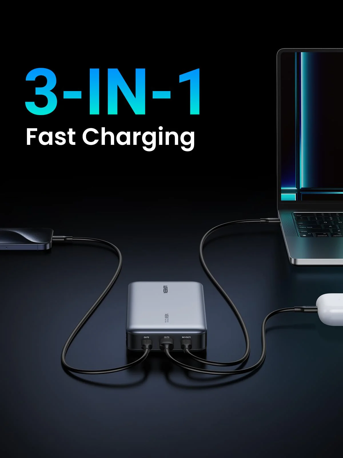 (Bundle) 145W Power Bank + 240W USB-C Cable