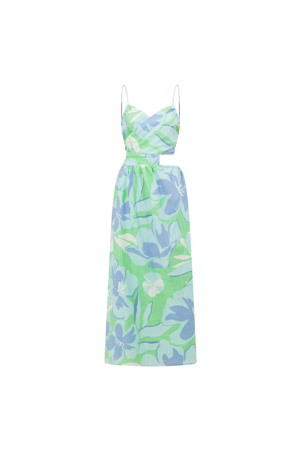 Iris Midi Dress - Spring Petals