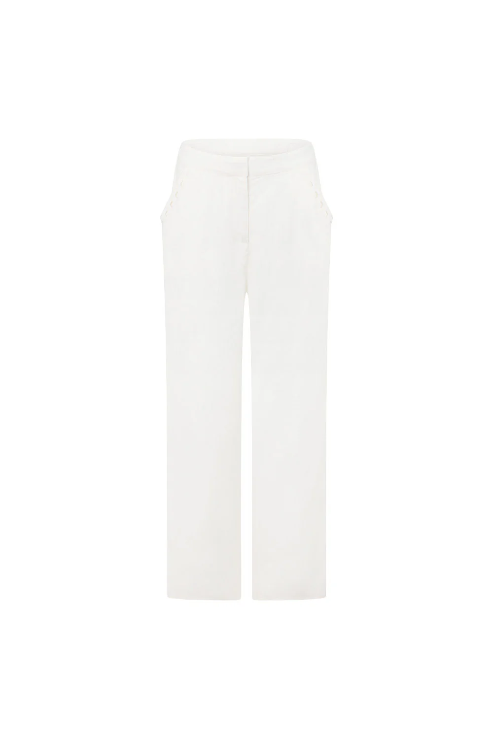 Alyssia Pants - White