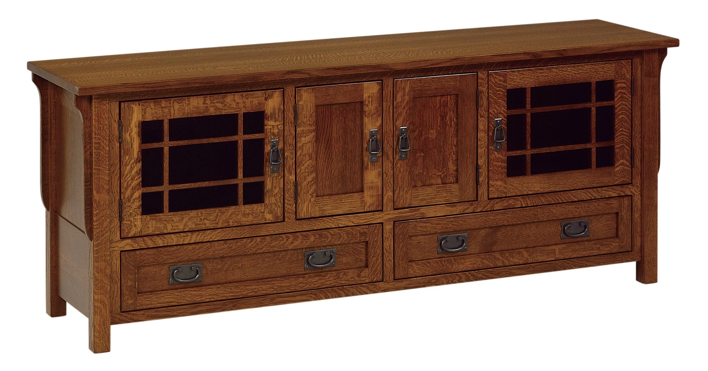 Amish Landmark TV Cabinet