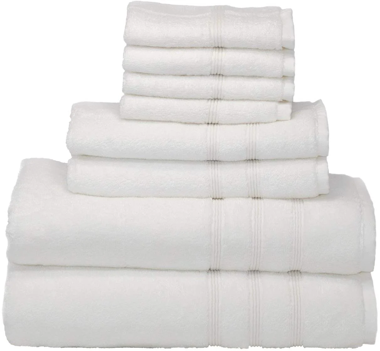 8pcs Large Oversized Bathroom Set