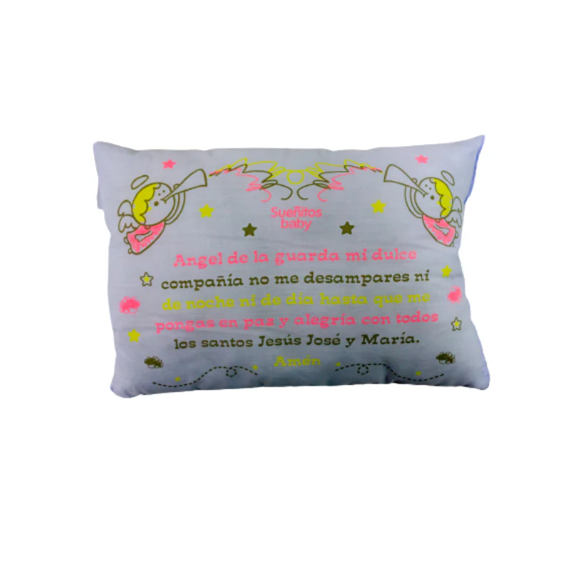 Almohada Mensaje X3 25x35 094 Sueñitos B
