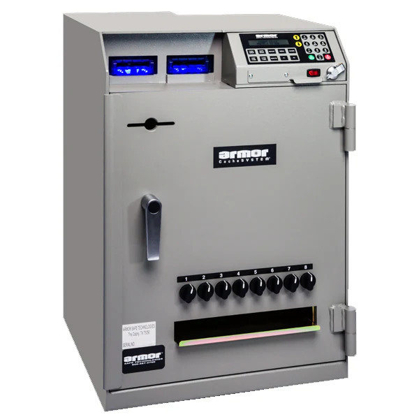 Armor CS-7300 CacheSystem 7300 Series Time Delay Cash Dispensing Safe 96 Tubes