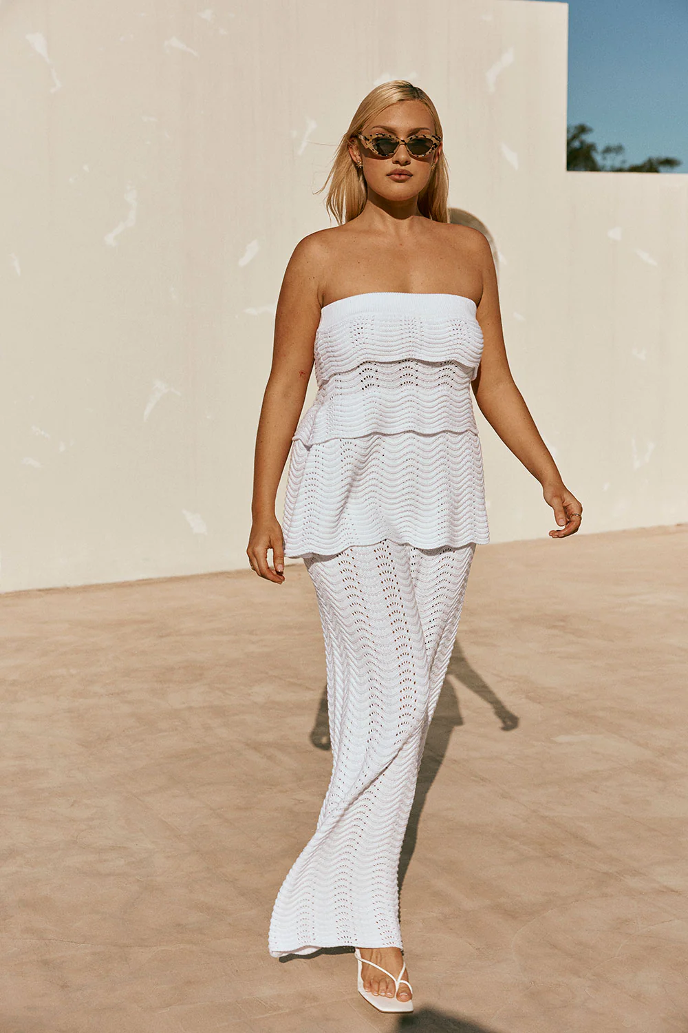 SAMPLE-Kama Top - White