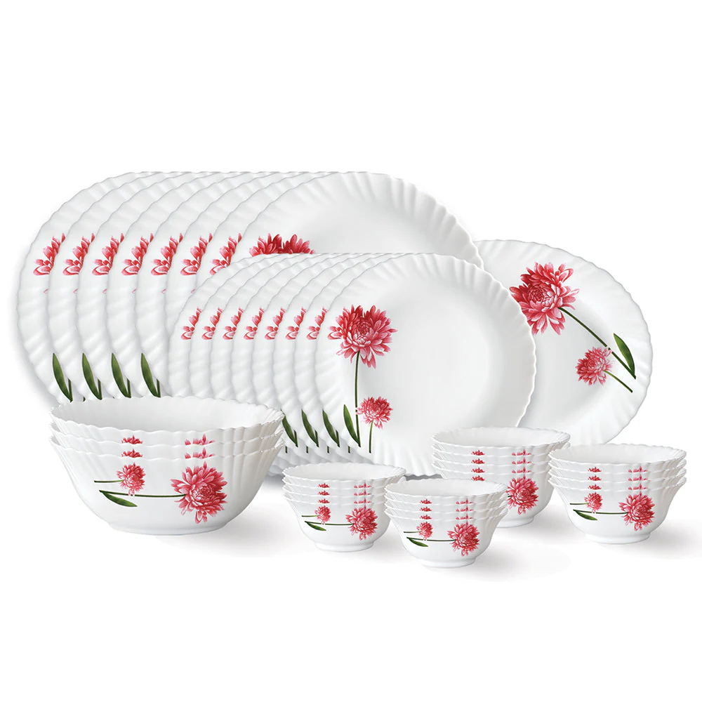 Larah by Borosil Belle Dinner Set, 10 pc