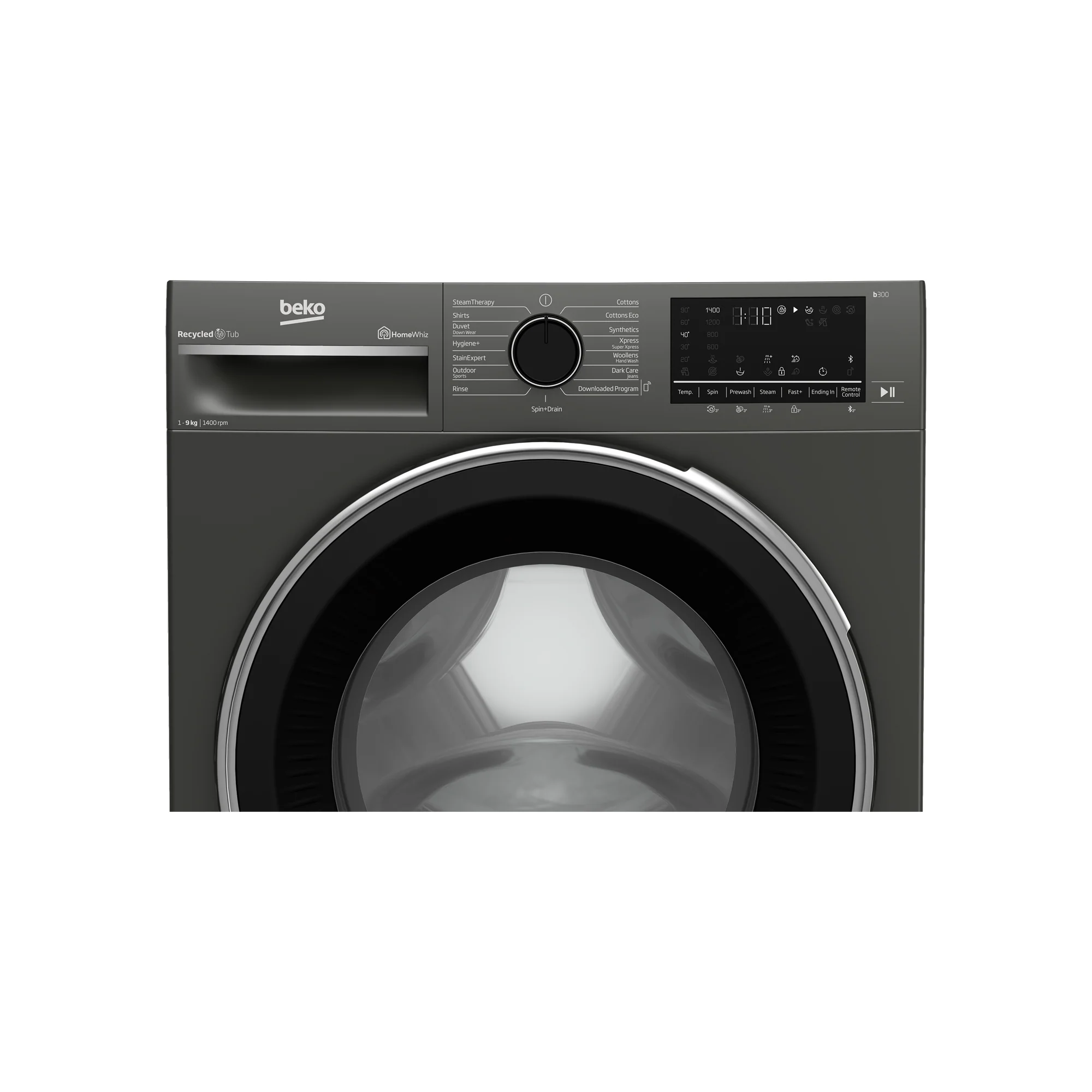 Beko 9kg Front Loader Manhattan Grey