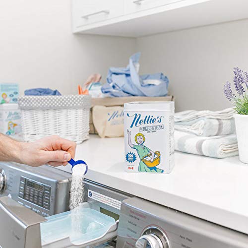 Laundry Soda, 100 Load Tin 3 Pack Non Toxic, Biodegradable, Hypoallergenic, Vegan