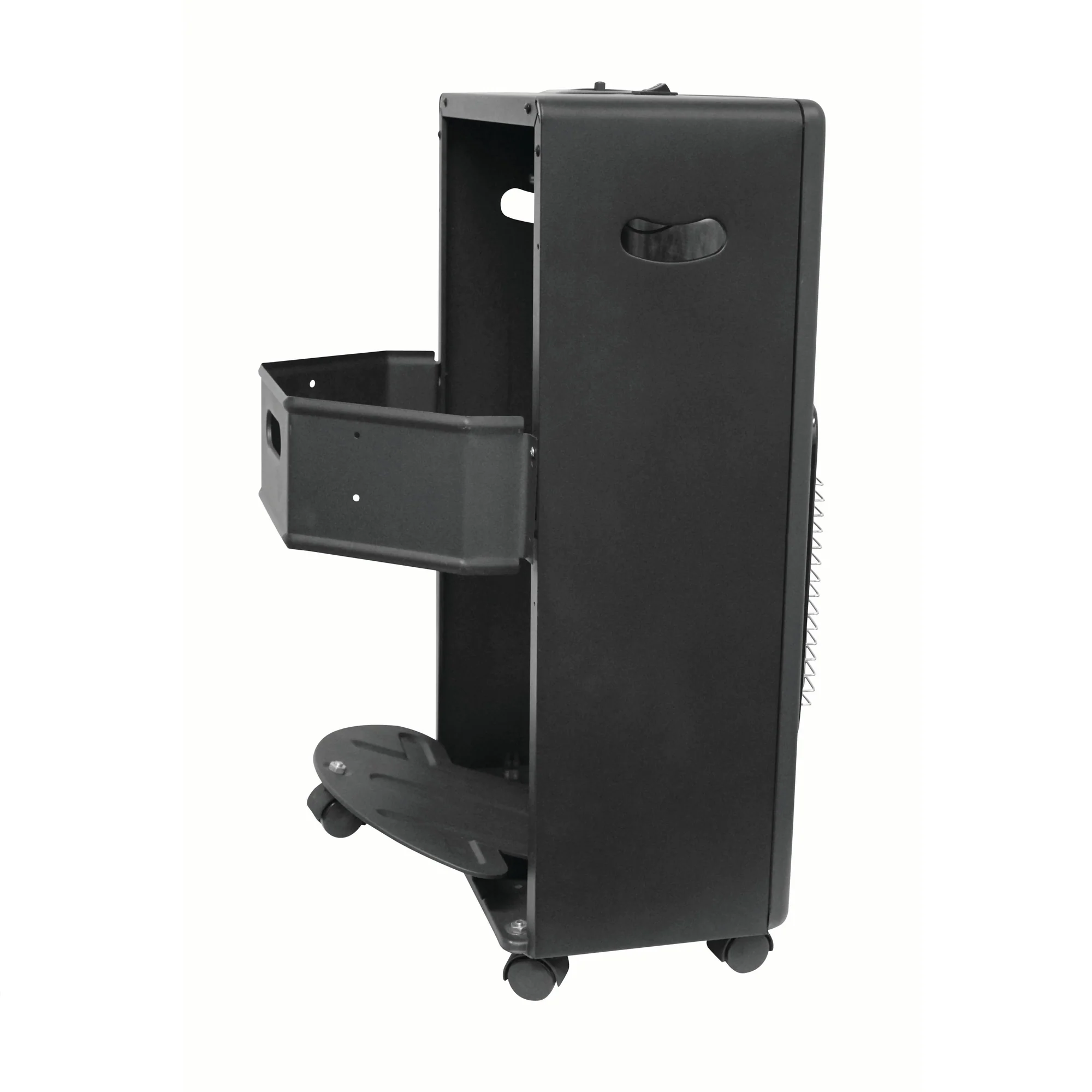 Alva 3 Panel Gas Heater Black