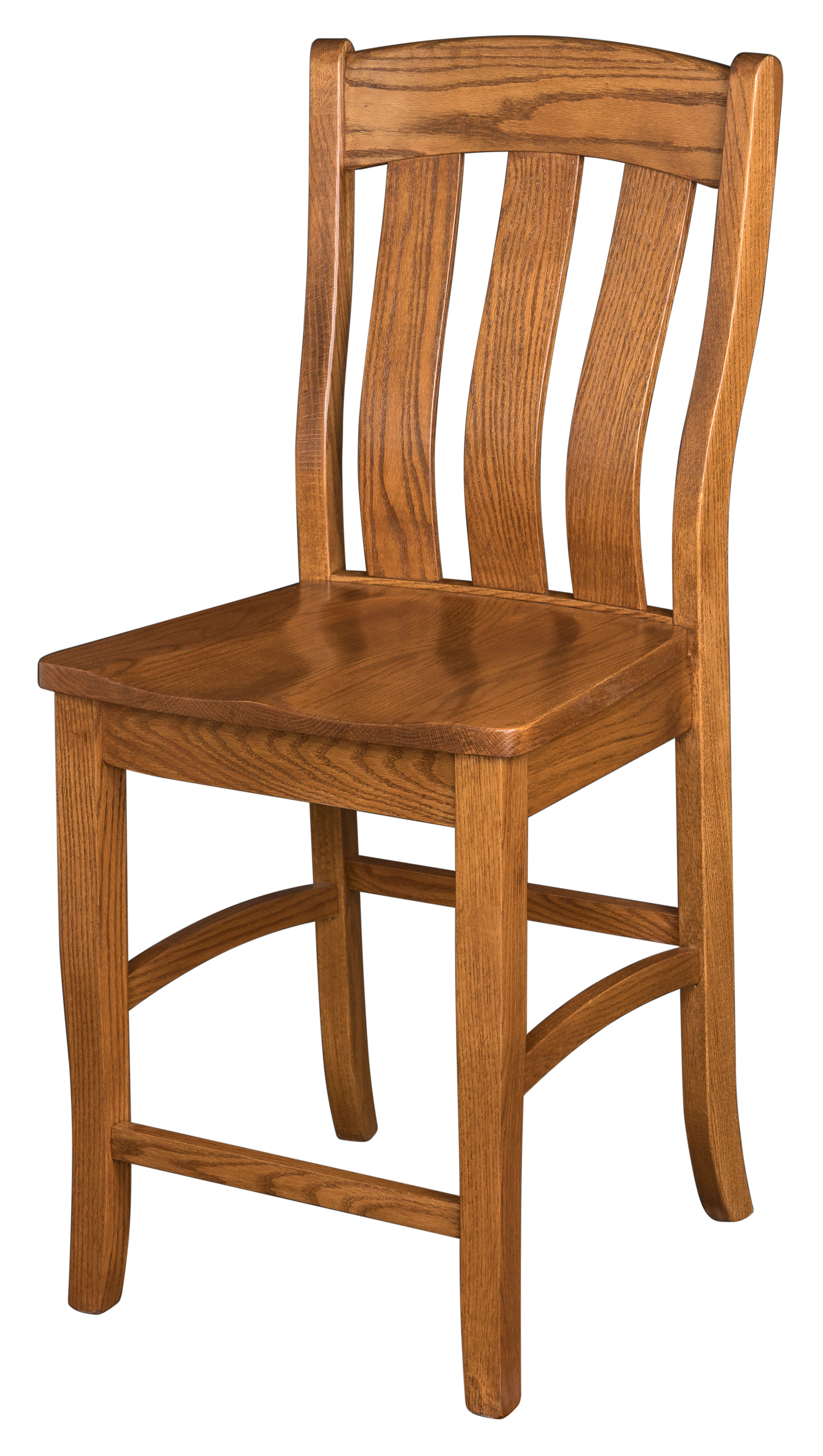 Amish Abilene Stationary Bar Chair