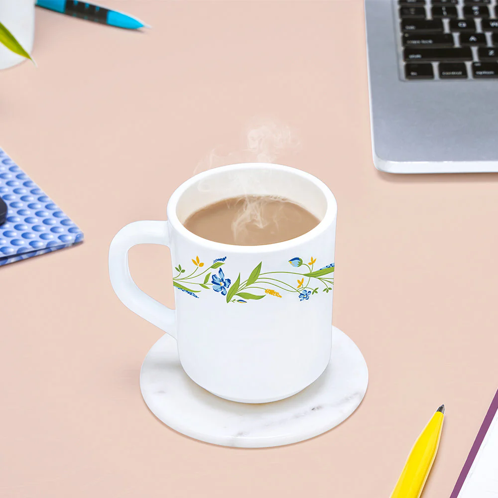 Larah by Borosil Cripper Mug Set, 240ml x 2