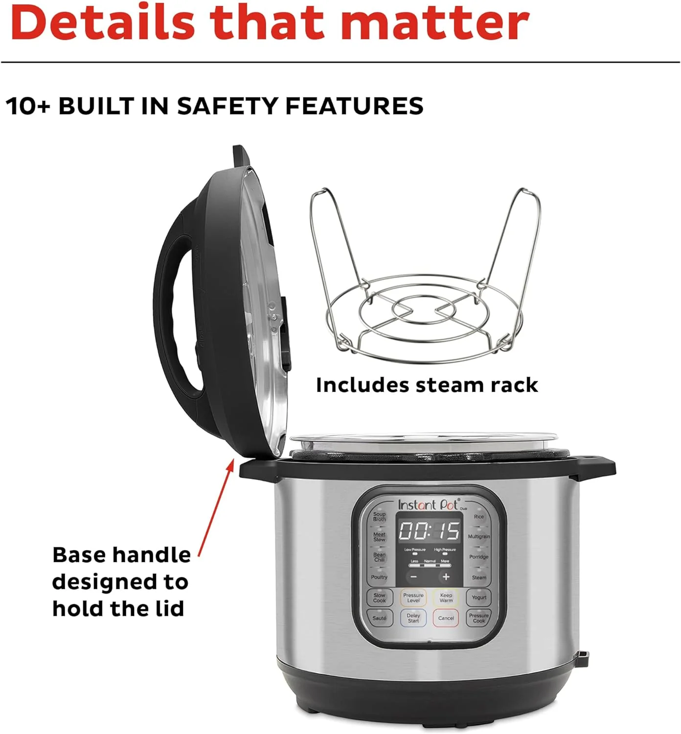 7-in-1 Stainless Steel Multi-Cooker