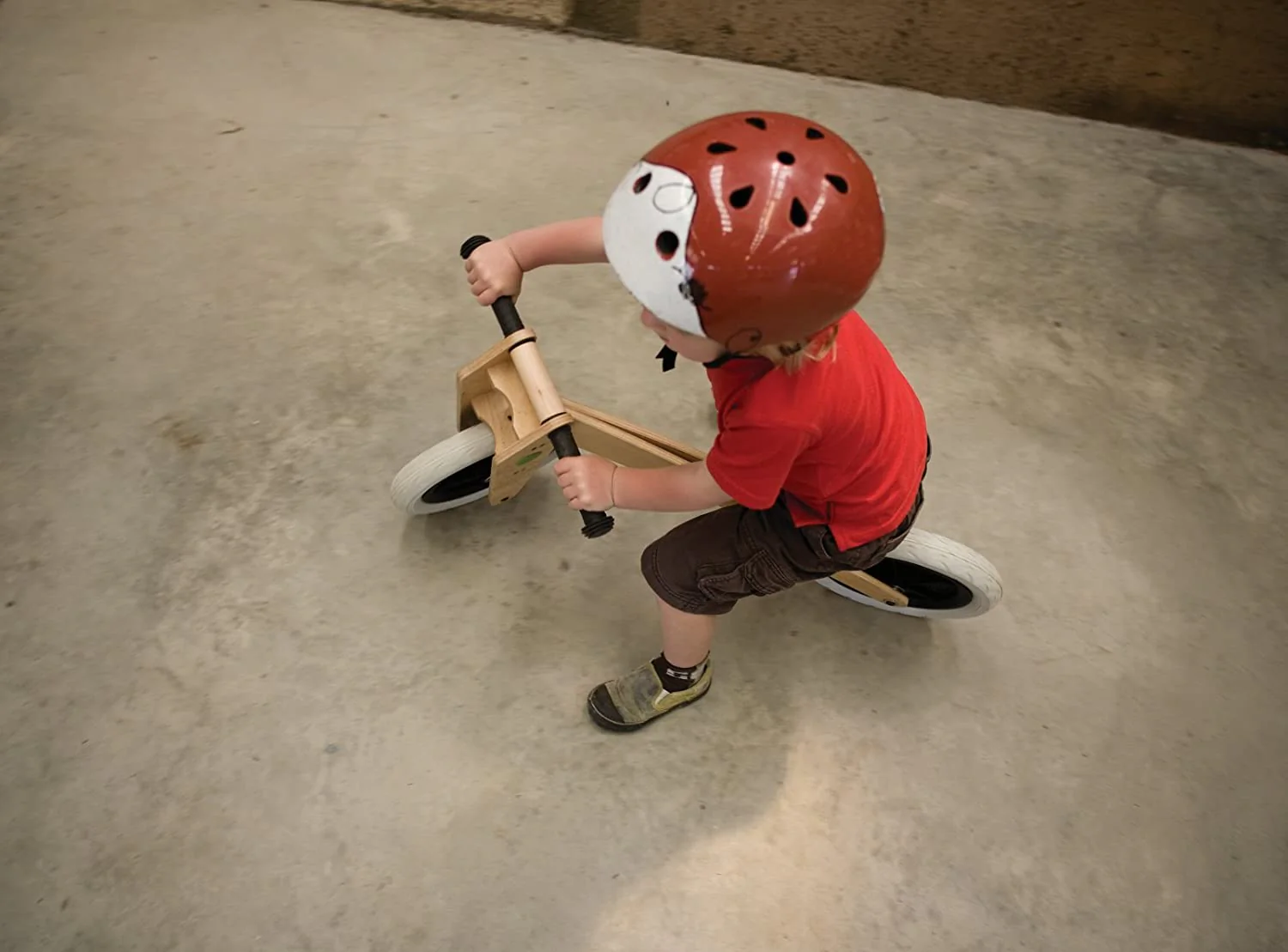 Bike 3 in 1 Wooden Balance Bike and Walker, Ages 1 to 5 Years