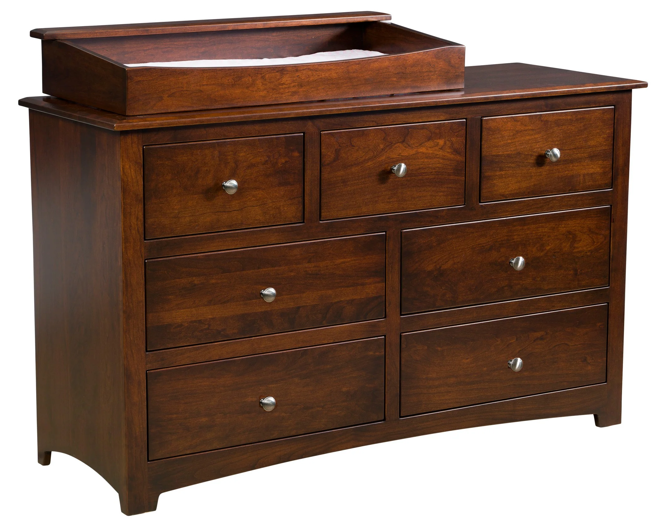 Amish Monterey Seven Drawer Dresser