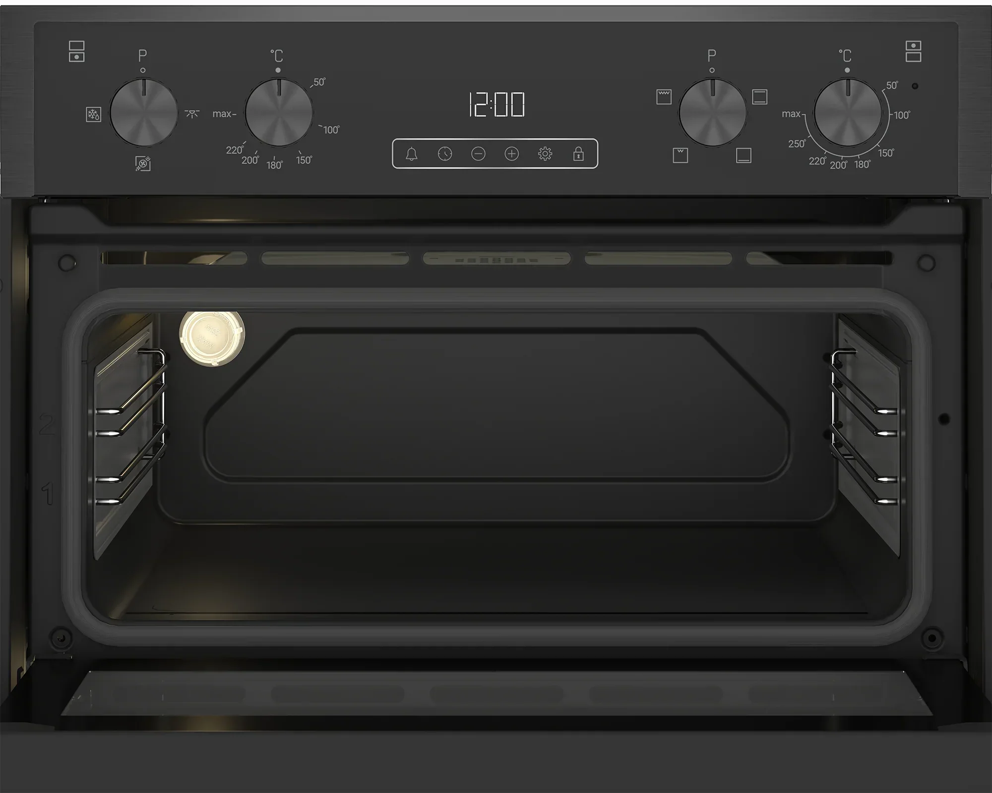 Blomberg Double Oven Graphite | RODN9202DX