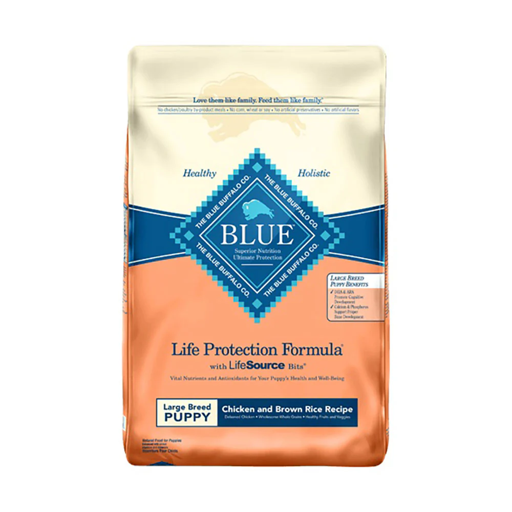 Blue Buffalo® Life Protection Formula® Chicken & Brown Rice Recipe Large Breed Puppy Dog Food 30 Lbs