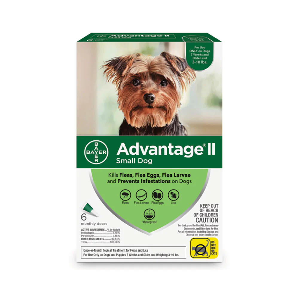 Advantage® II Flea Treatment for Small Dog 6 Dose
