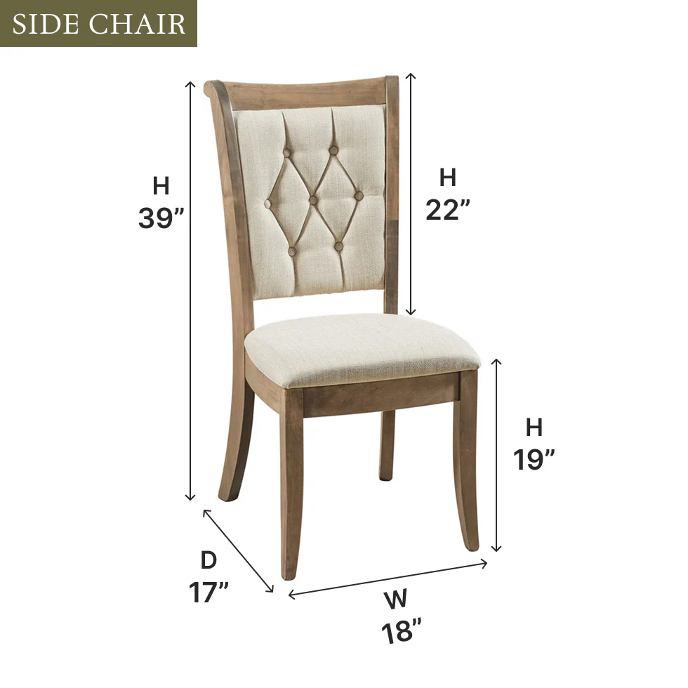 Amish Chelsea Side Chair