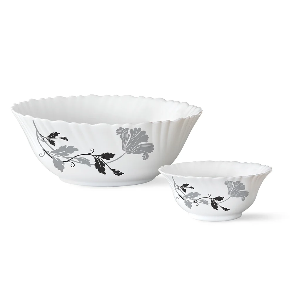 Larah by Borosil Millenia Pudding Set, 7 pc (Small)