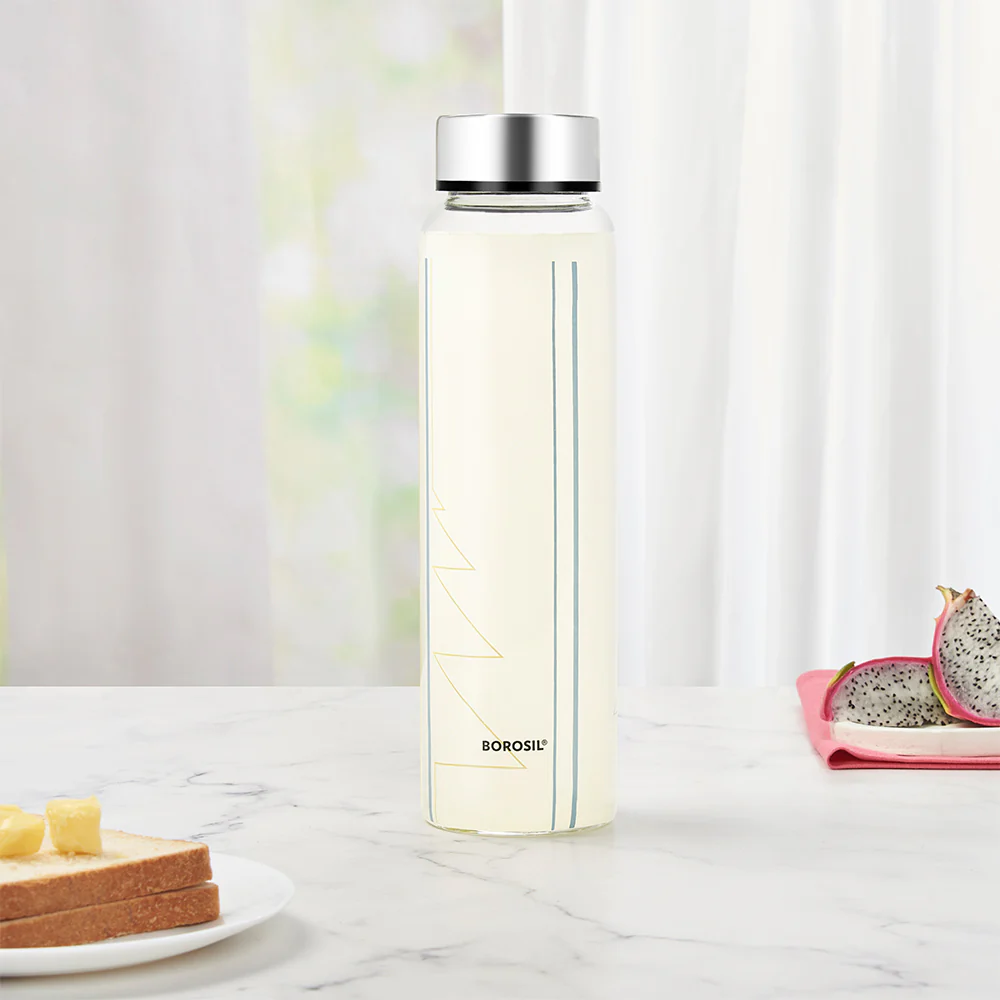 Crysto Wide Mouth Sintra Glass Bottle