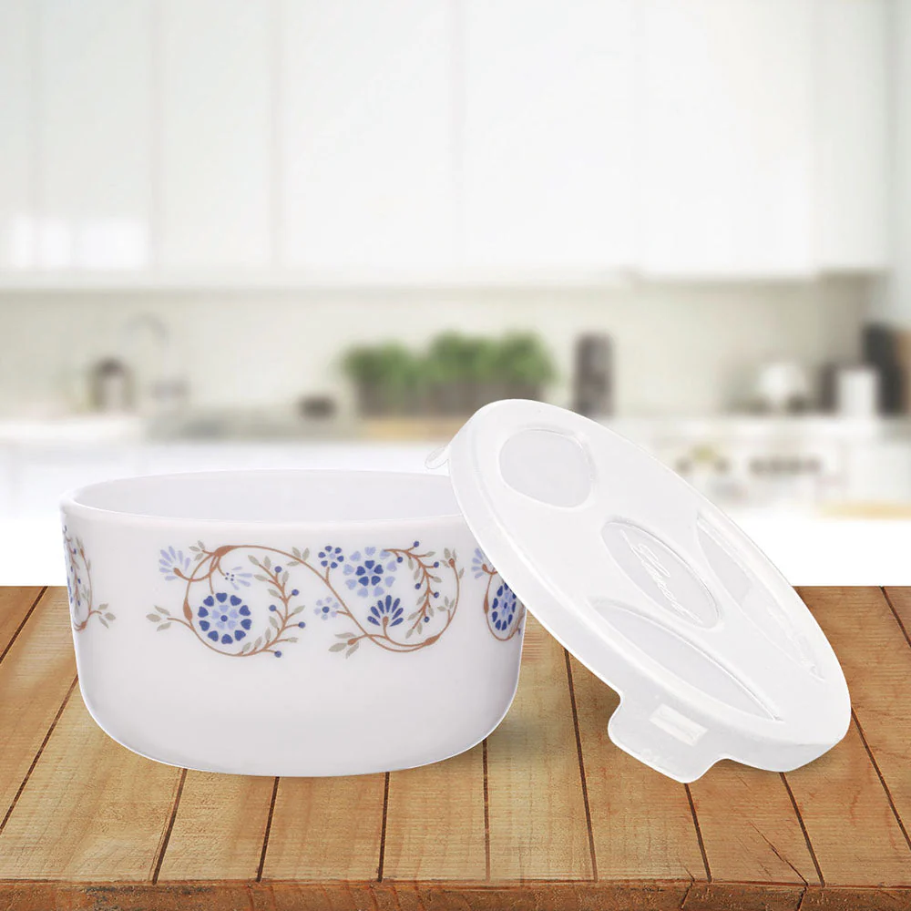 Larah by Borosil Mist Katori w Lid, 12 pc