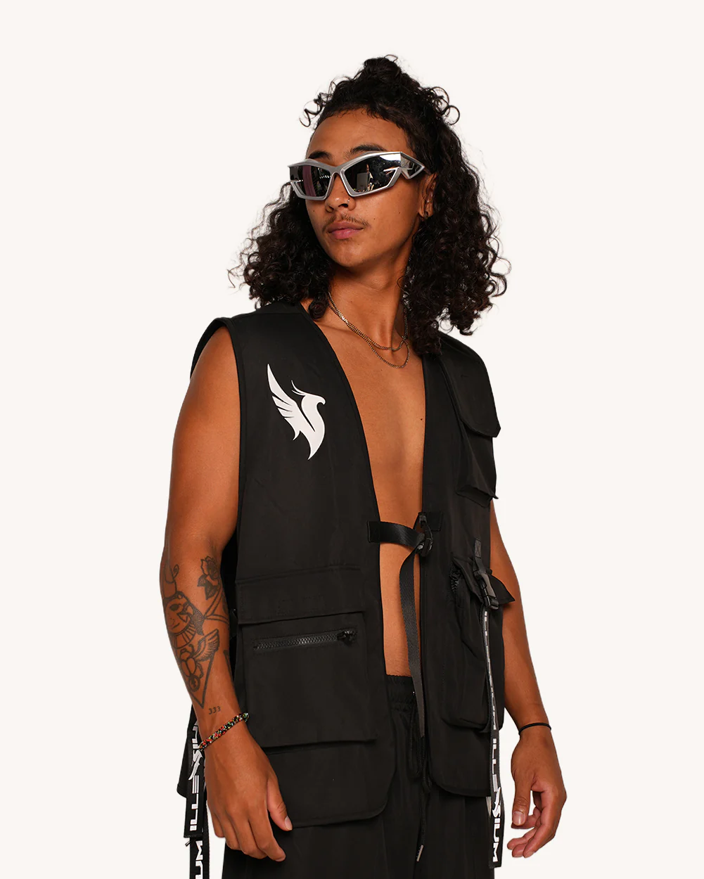 iHR x ILLENIUM Burst of Light Reflective Vest