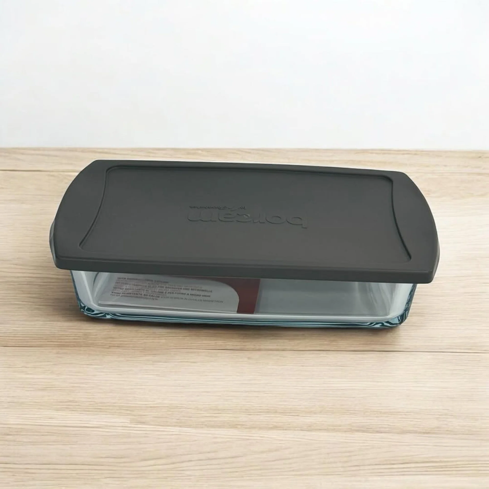 Borcam 1.32Lt Rectangular Casserole Clear