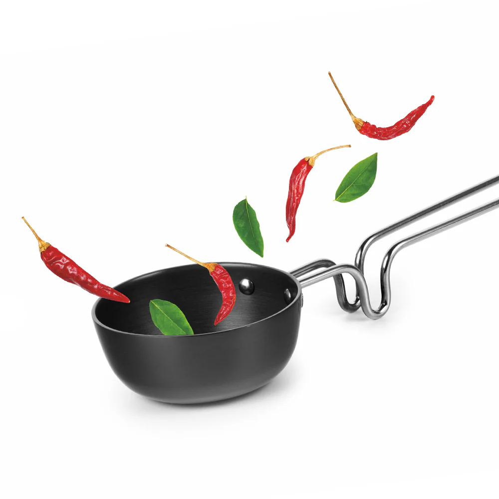 Hard Anodized Tadka Pan, 11 cm / 300 Ml