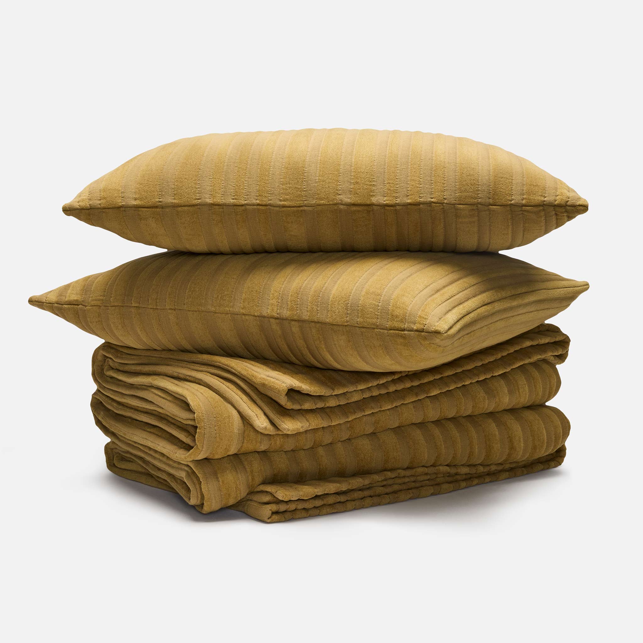 Cozy Ribbed Quilt Set