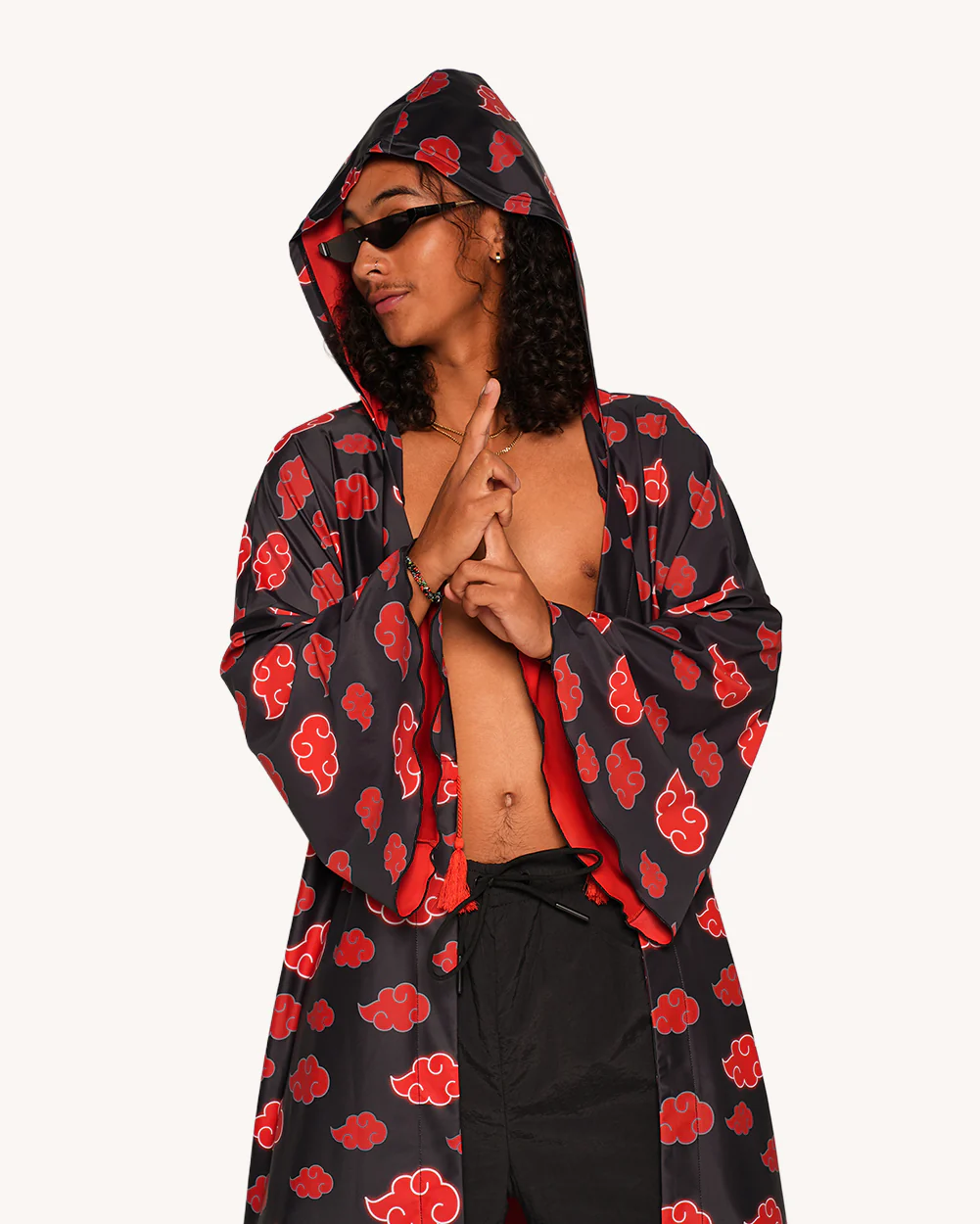 Fire Shadow Unisex Robe
