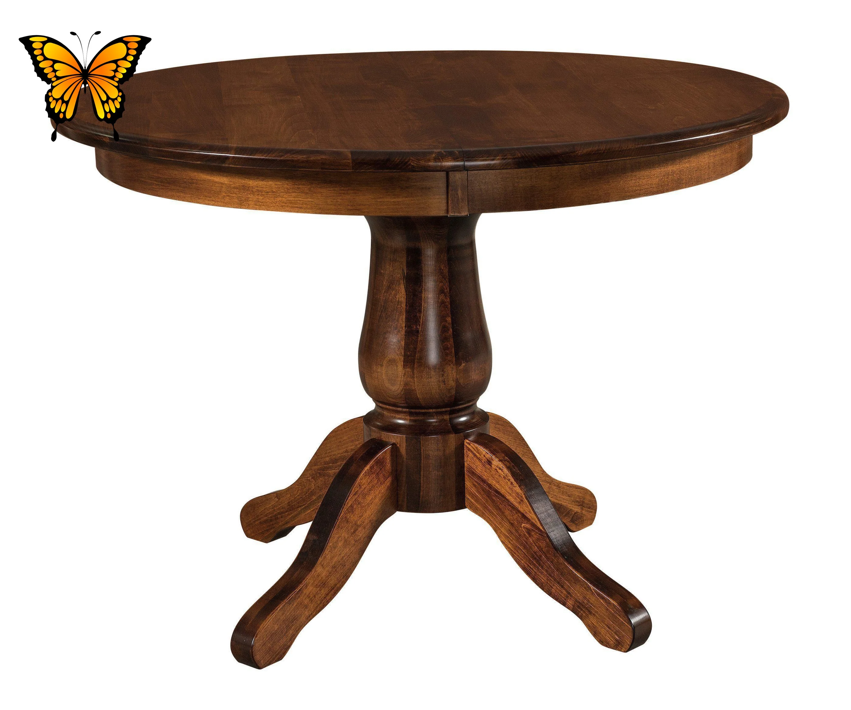 Amish Easton Single Pedestal Table
