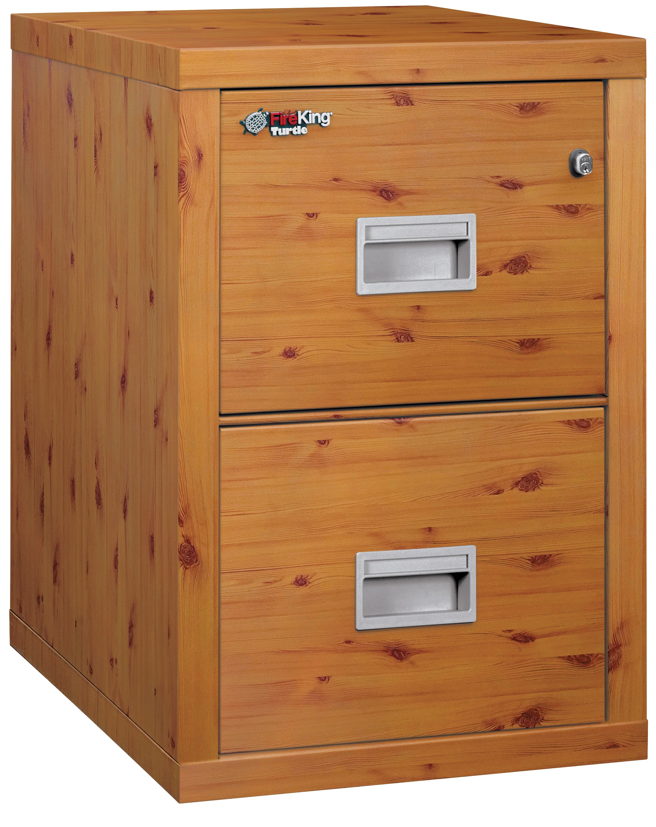 FireKing 2R1822-C Premium Designer Two Drawer Turtle Vertical 22