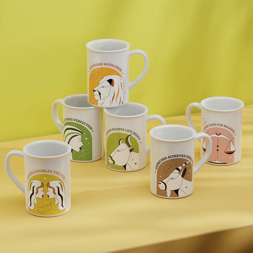 Larah by Borosil Taurus Mug, 350ml