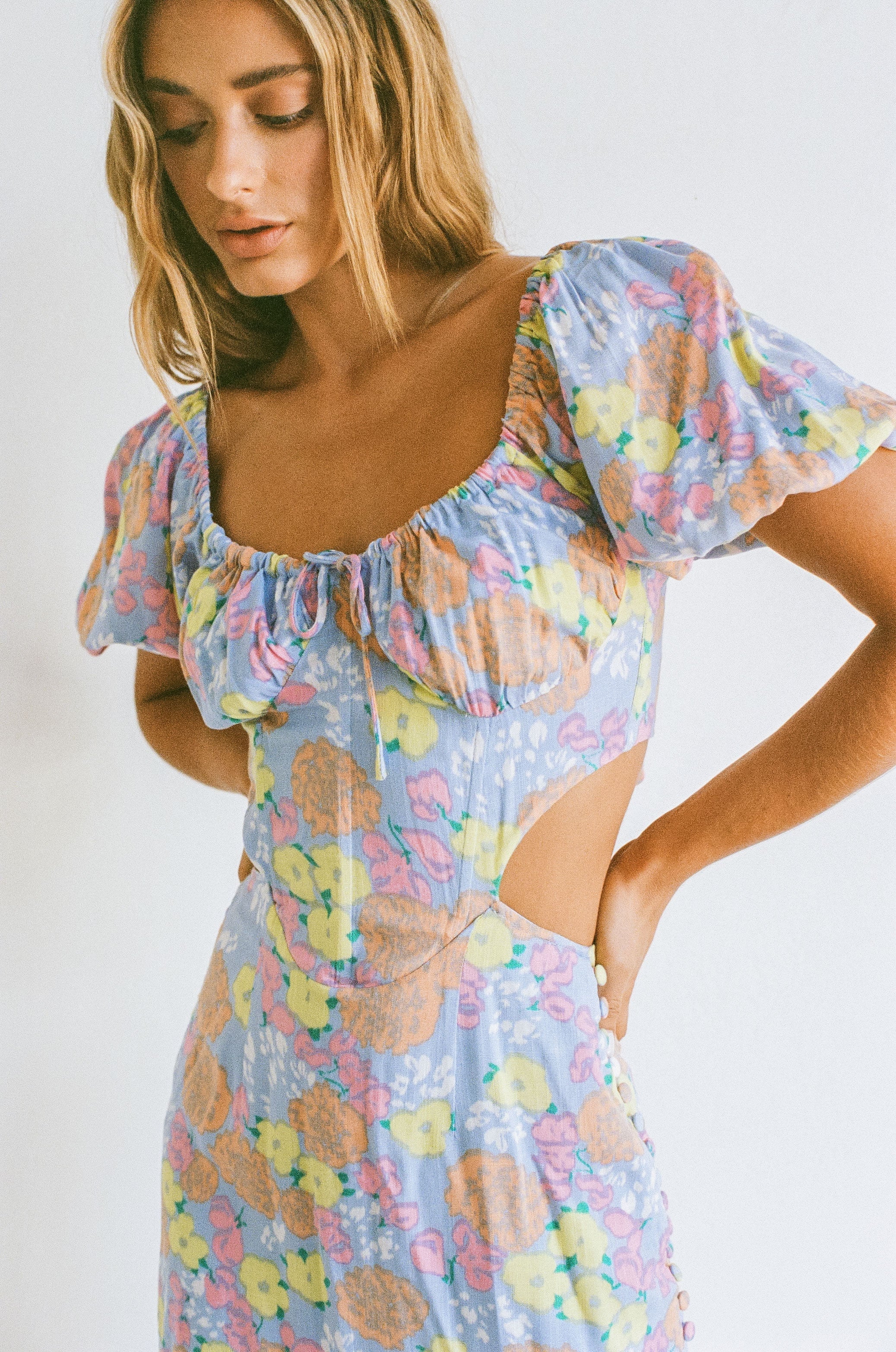 SAMPLE-Cartia Dress - Byrony Fiesta