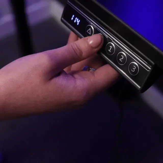 Ascend 120cm Electric Height Adjustable Gaming Desk - Black