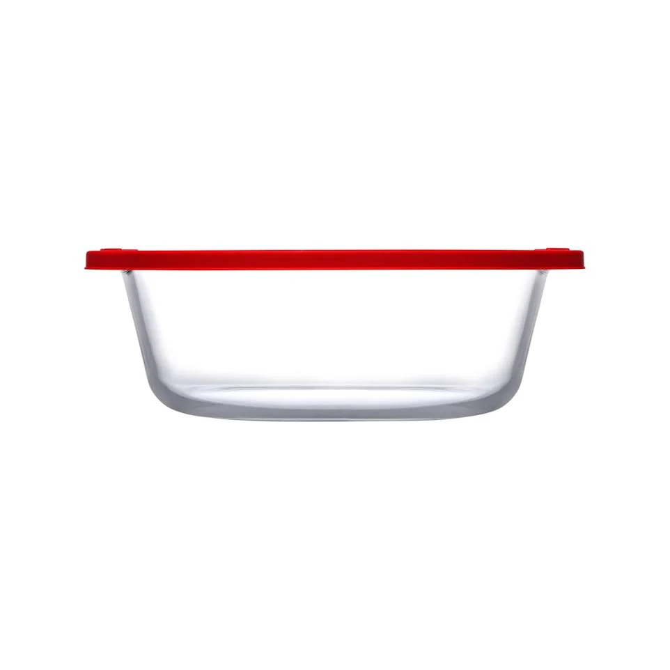 Borcam 1.45Lt Casserole with Lid Red
