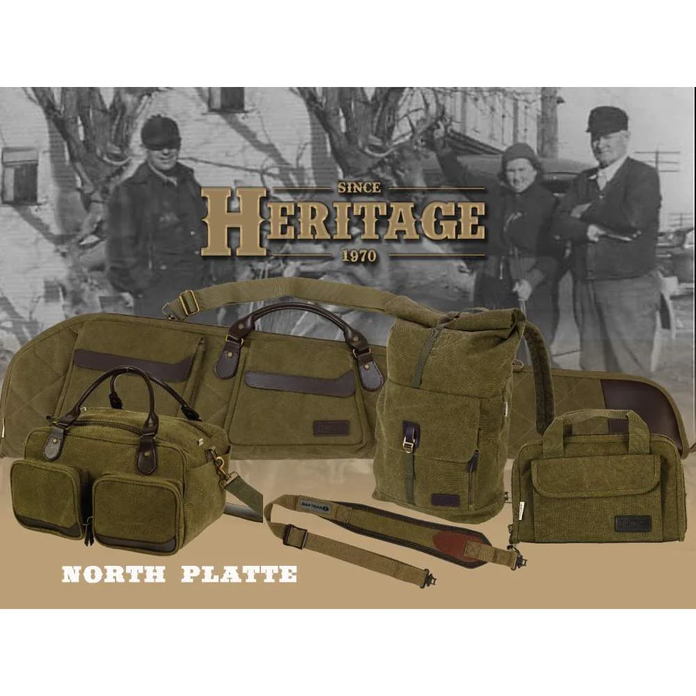 Allen 543-52 North Platte Heritage Shotgun Case Olive 52