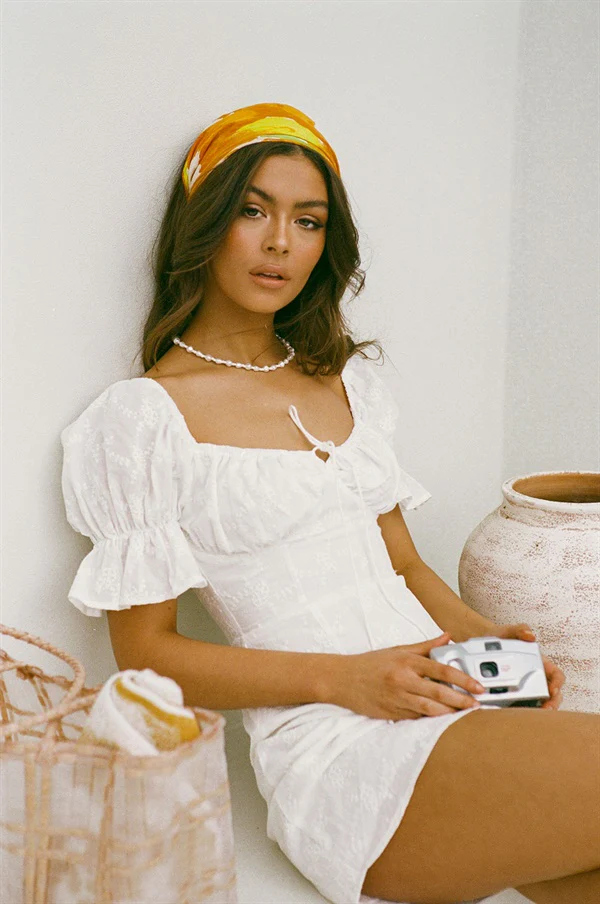 SAMPLE-Ariana Dress - Embroidered