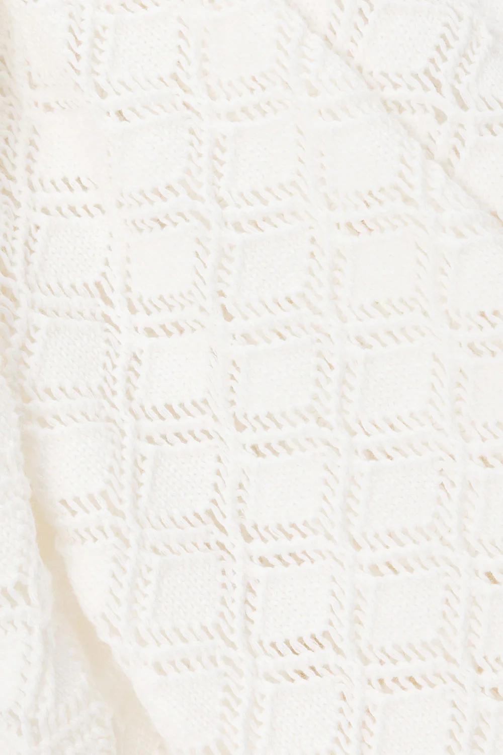 Aya Pants - White Knit