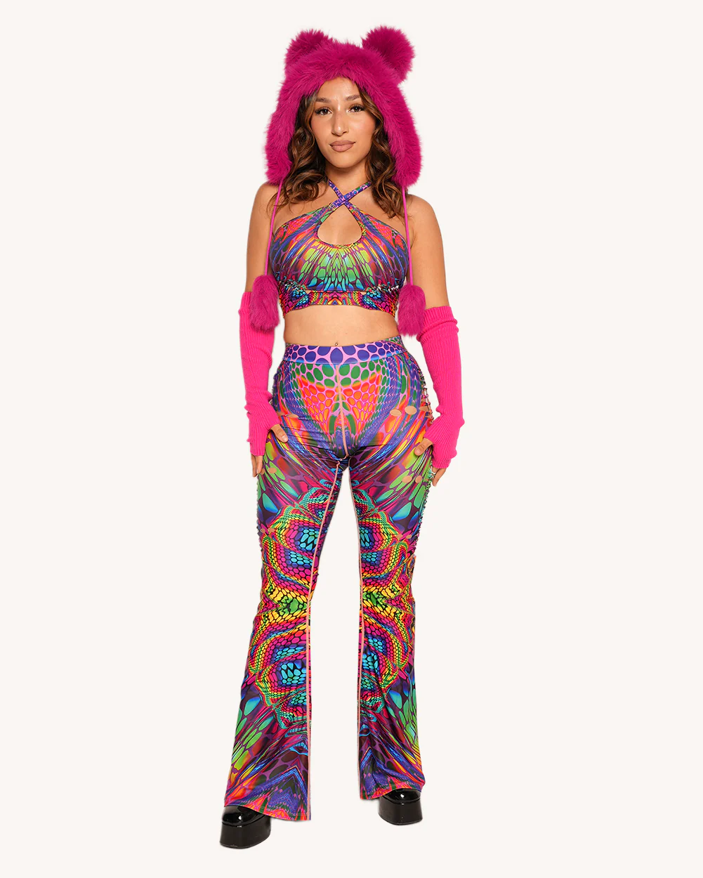 Viper Vision Halter Loop Top