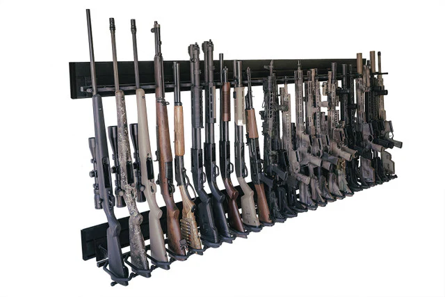 Hold Up Displays Ultimate Rifle Rack Slatwall Display Package HD108