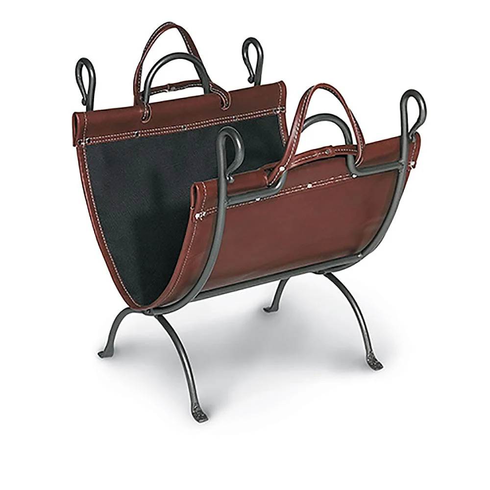 Anvil Log Carrier, Vintage Iron