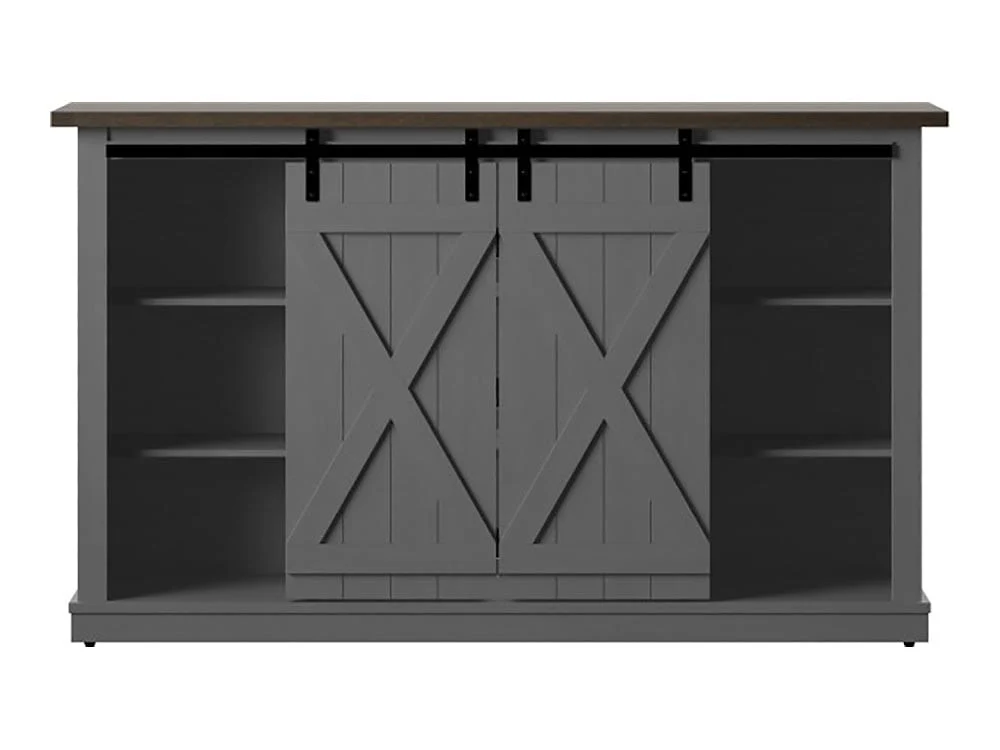 Killian TV Stand in Huron Gray