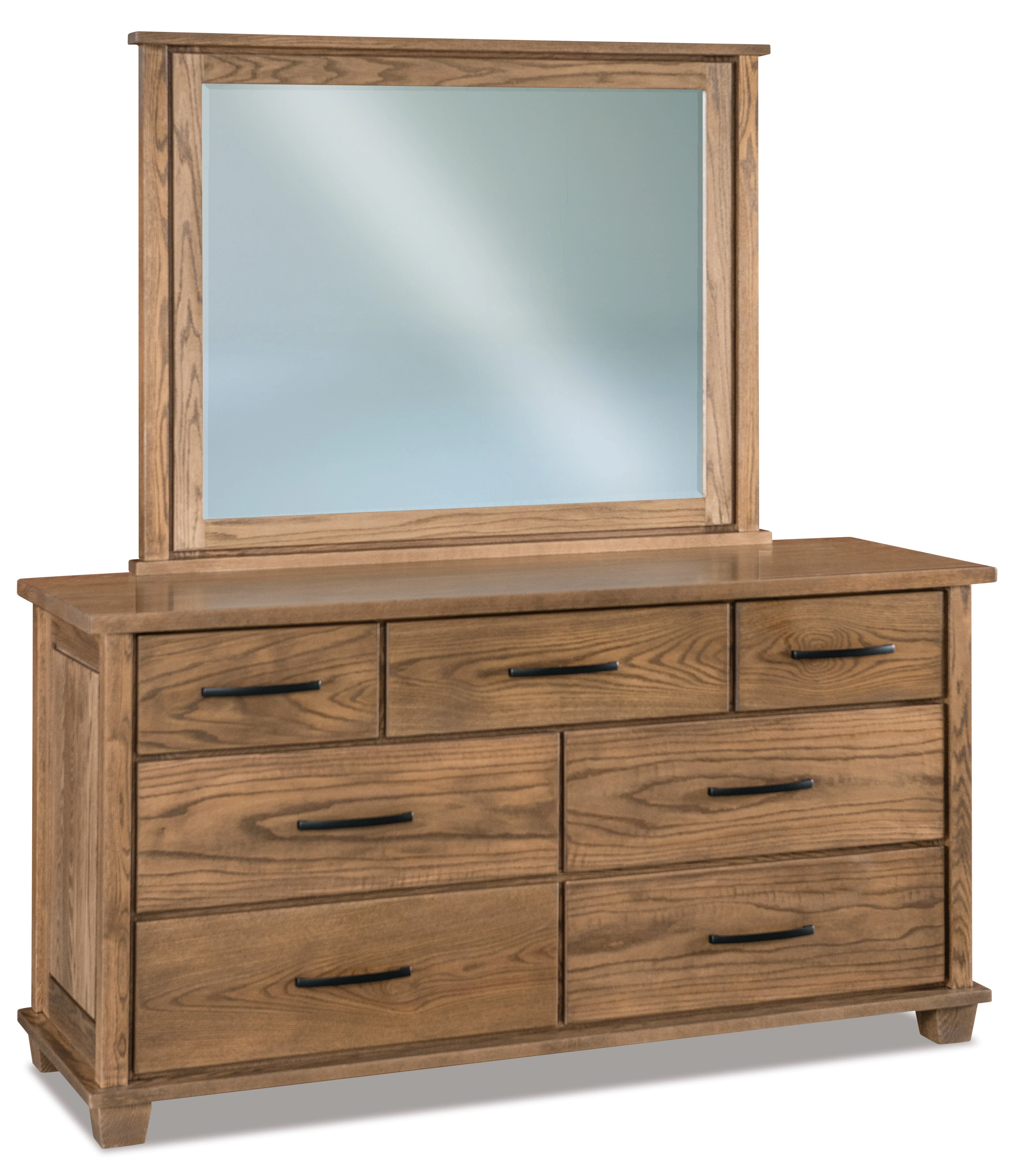 Amish Monarch Seven Drawer Dresser