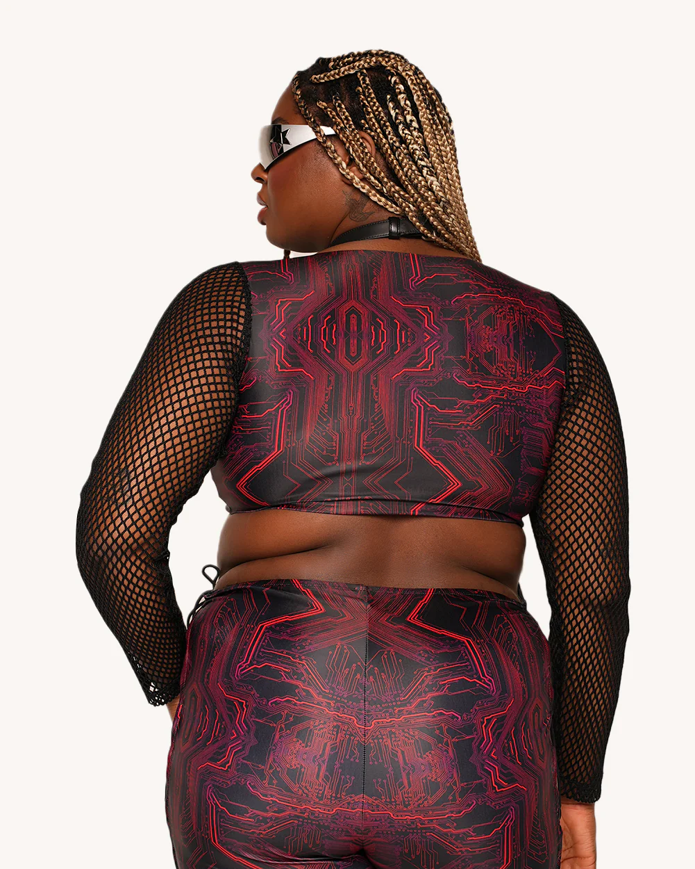 Infinite Matrix Criss Cross Top