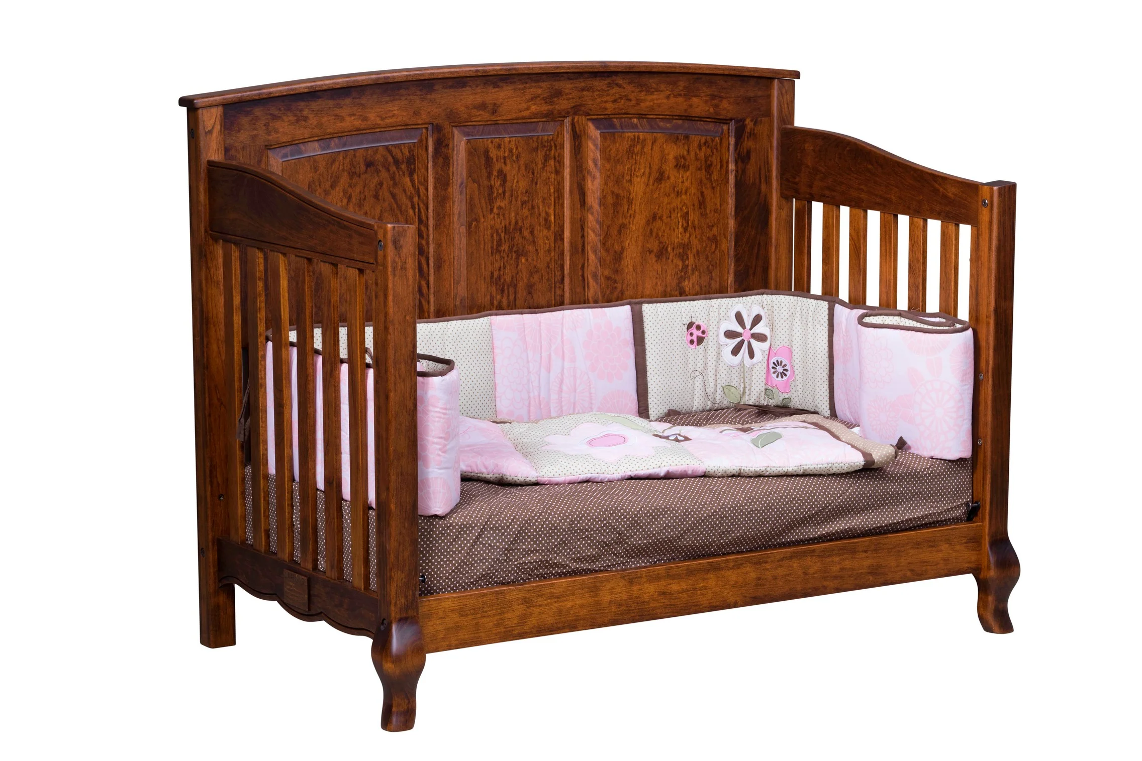 Amish French Country Baby Crib