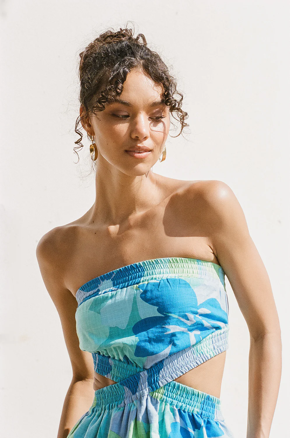 SAMPLE-Holland Midi Dress - Bold River